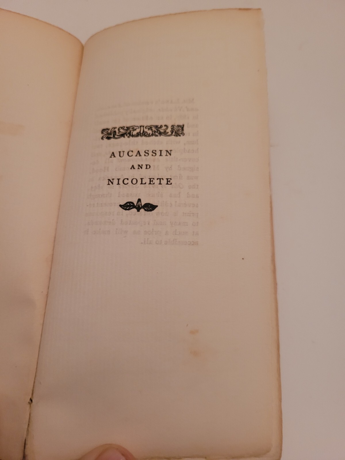 Antique Vintage Andrew Lang ~ Aucassin and Nicolete ~ 1909 ~ Thomas B. Mosher