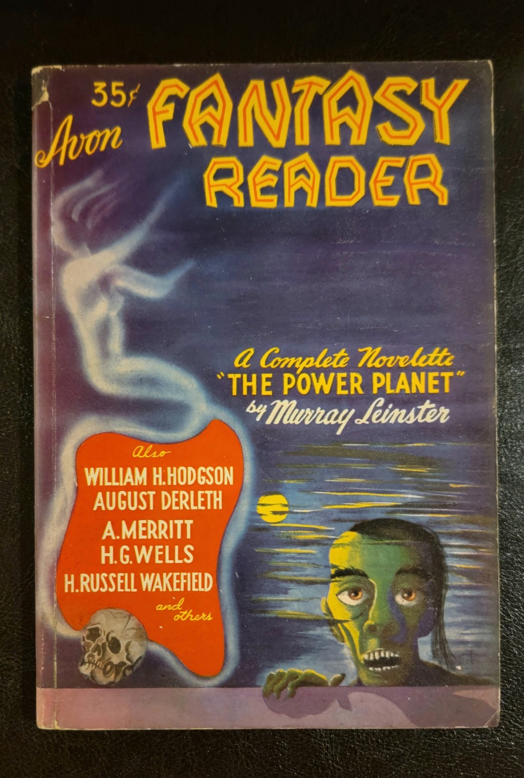 Avon Fantasy Reader No. 1 1947 Weird Tales Clark Ashton Smith H.G. Wells