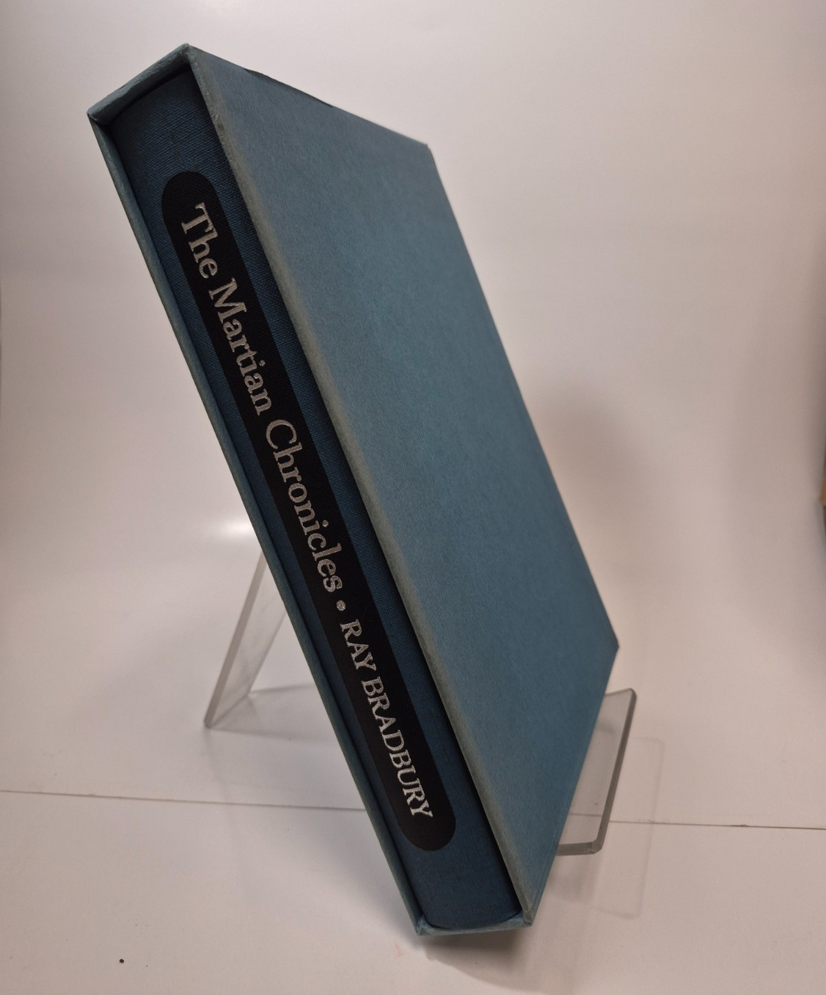 Heritage Press – The Martian Chronicles – Bradbury – 1974 HC w/ Slipcase/Sandgls