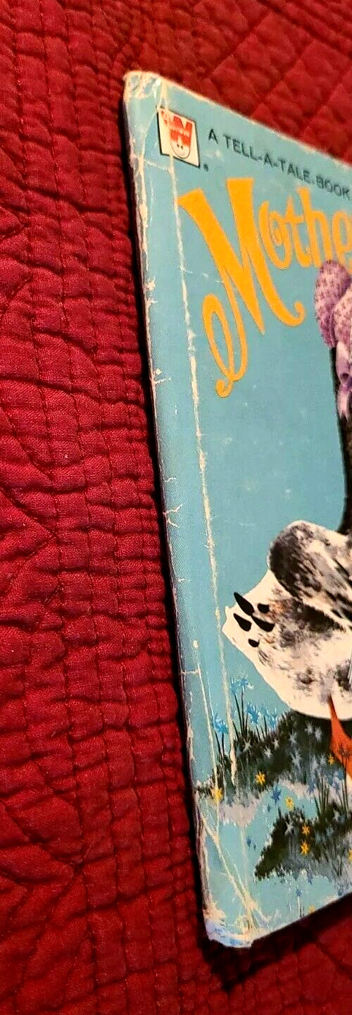 Mother Goose – Marguerite Scott ( 1960, Hardcover) VTG Whitman Tel-A-Tell Book