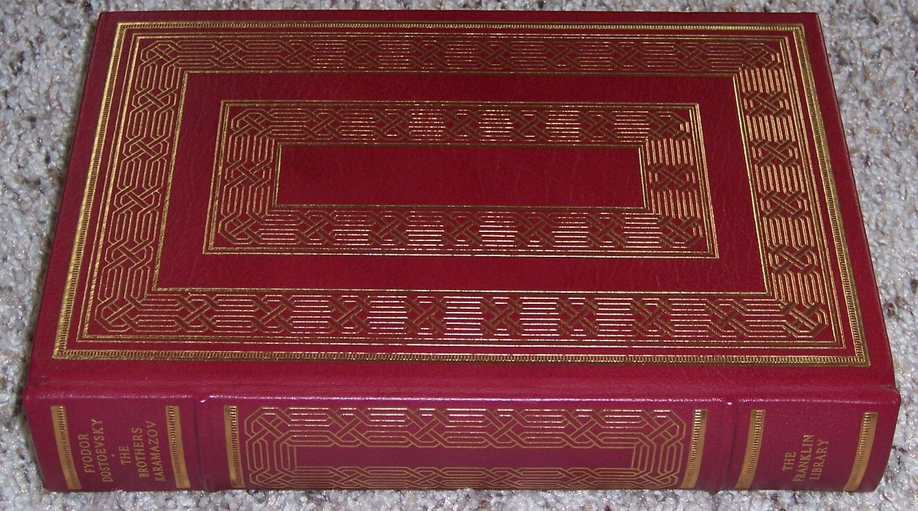 Franklin Library THE BROTHERS KARAMAZOV Fyodor Dostoevsky trans. Garnett & Tauss