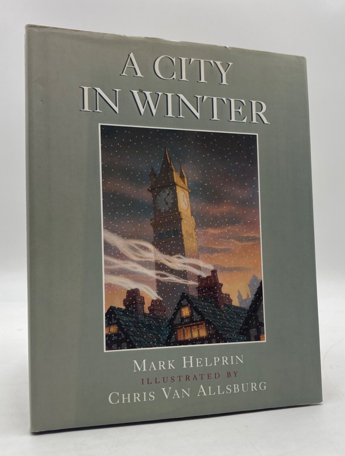 A City in Winter Mark Helprin Chris Van Allsburg SIGNED First Edition HCDJ 1996