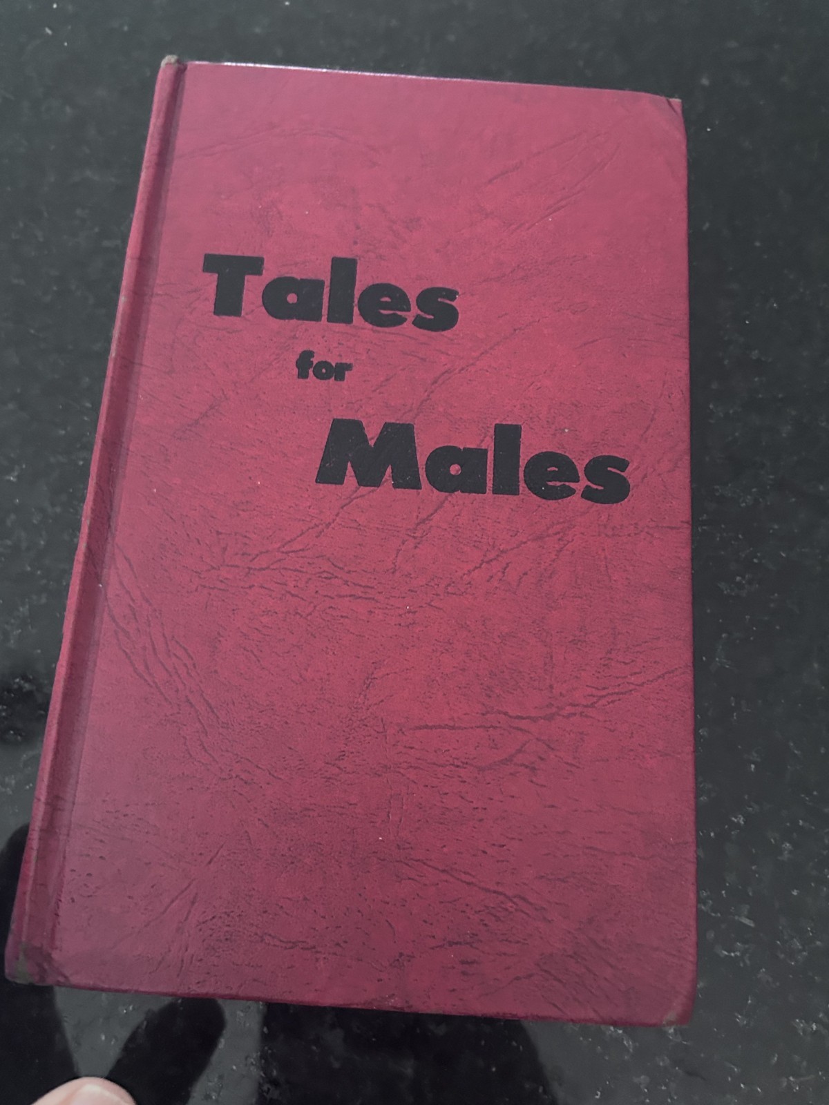 Tales for Males Vintage Hardcover Adult Humor Short Stories Mid Century
